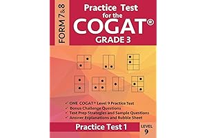 Practice Test for the CogAT Grade 3 | Level 9 Form 7...