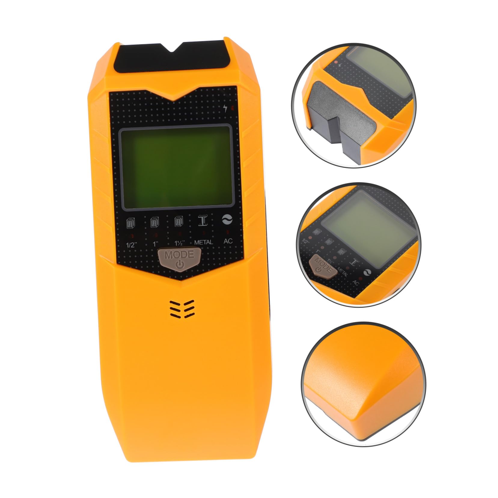 LIFKOME Multifunktionaler Handheld Wanddetektor mit Display für Präzises Auffinden von Metall Holz und Stromleitungen Schnelles Erkennen von Rebar für Tv Schrank Garagenmontage