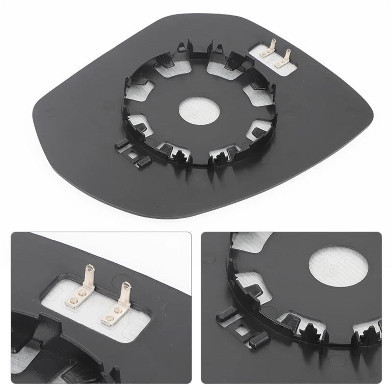 Verres à lentilles Rétroviseur Extérieur Pour Citroën C3/C4/ Pour Picasso (2009-2019) Dégivrage, Rétroviseurs Extérieurs Chauffants, Auxiliaire Vitre Grand Angle Remplacement