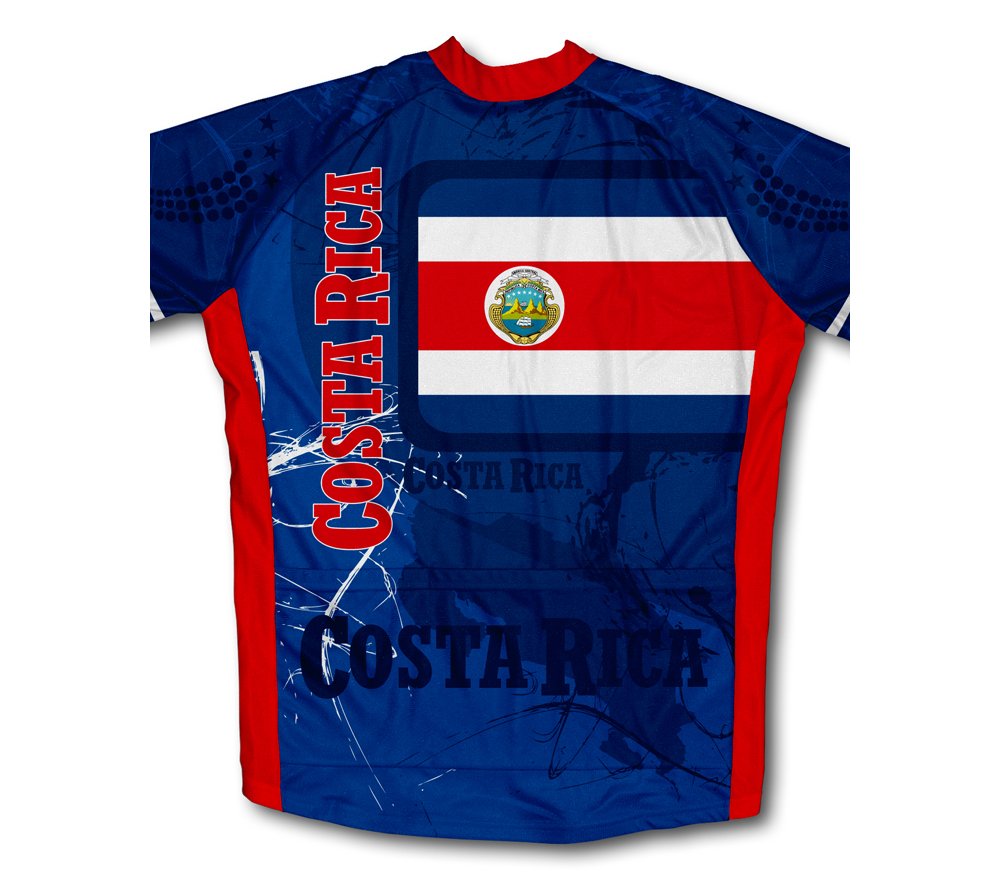 ScudoPro Costa Rica Winter Thermal Cycling Jersey for Men - Size 4XL Blue