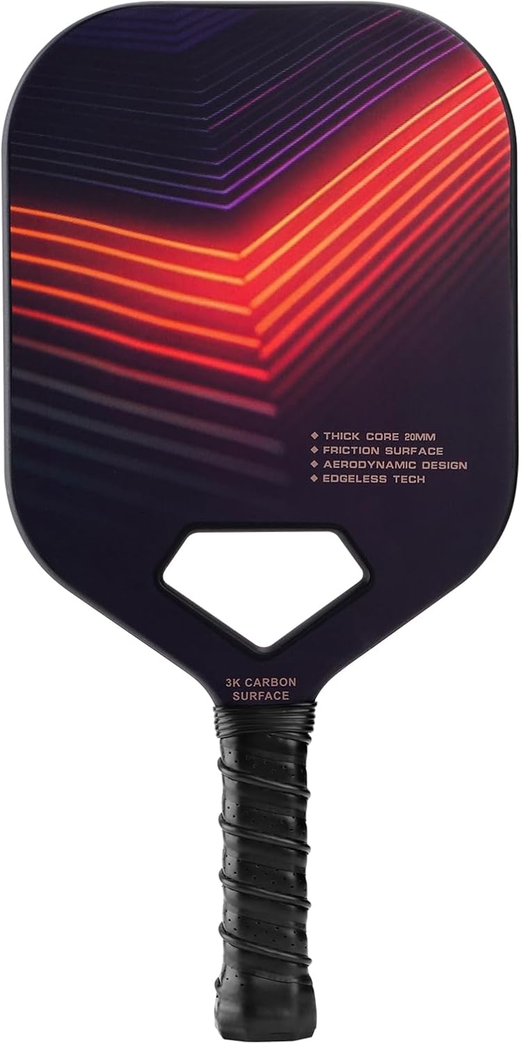 Levusu Pickleball Paddle, 20mm Graphite T700