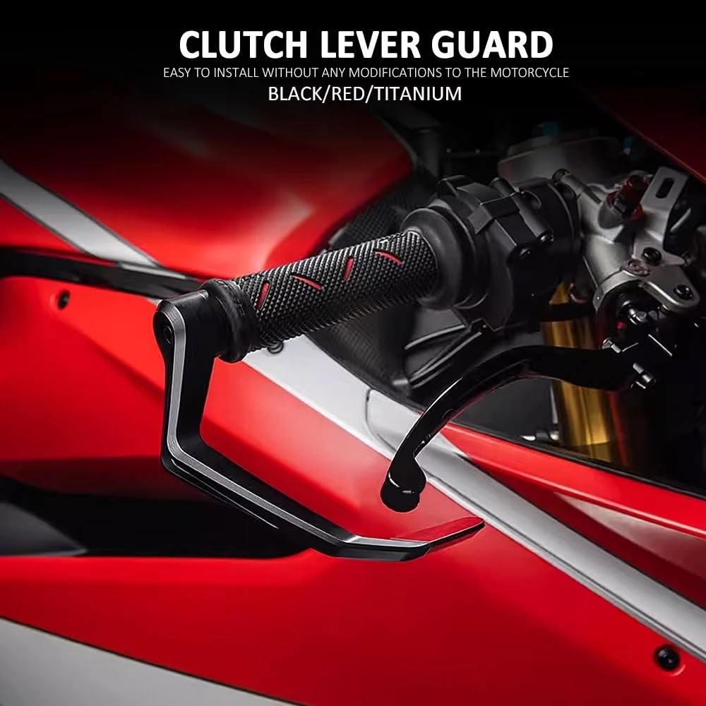 Części kierownicze motocykli Osłona uchwytu motocy Pasuje do Panigale V4SP V4S Panigale V4 S SP osłona kierownicy osłona hamulca osłona sprzęgła osłona dźwigni