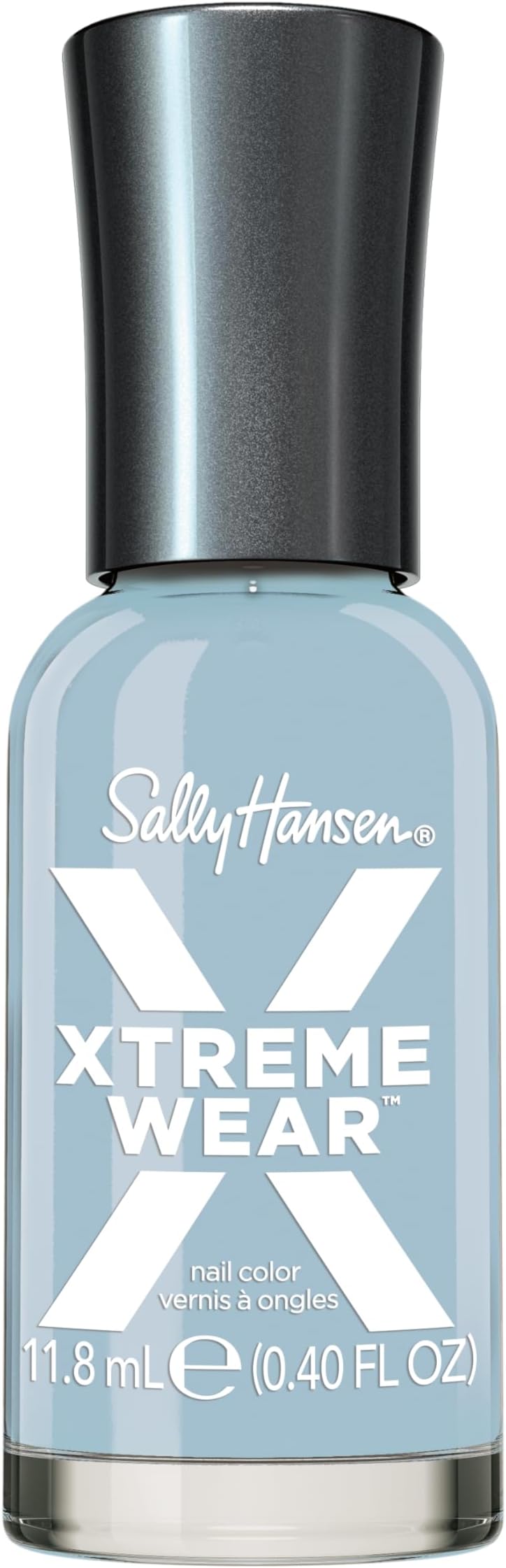 Xtreme Wear Nail Polish | Streak-Free, Shiny Finish, Long-Lasting, Chip-Resistant, Opaque | Cloud 9 | Pale Sky Blue Nail Color