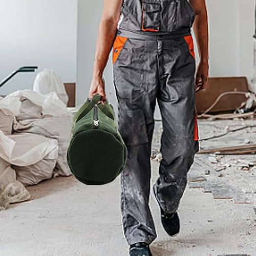 Miniatura 8 de Bolsa de herramientas, organizador de herramientas de lona multiusos portátil, bolsa de almacenamiento resistente con parte inferior resistente,