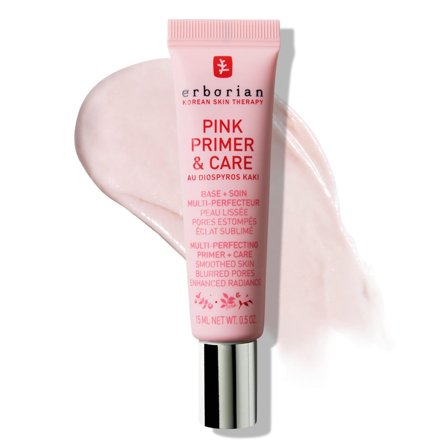 Erborian Pink Primer & Care, Multifunctional Pore‑Blurring Cream & Hydrating Rosy Makeup Base, Moisturizing and Smoothing Effects, Korean Skincare Erborian Pink Primer & Care, Multifunctional Pore‑Blurring Cream & Hydrating Rosy Makeup Base, Moisturizing and Smoothing Effects, Korean Skincare