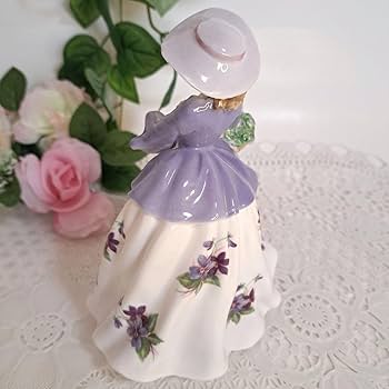 スイートバイオレット　フィギュリン　ロイヤルウースター　4413／9,500体 スイートバイオレット フィギュリン ロイヤルウースター 4413