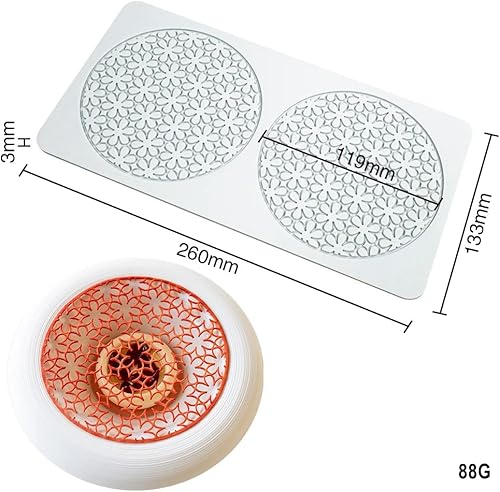 Miniatura 3 de Molde de silicona de hojas huecas para caramelo de chocolate 3D, molde de caramelo de hojas huecas para alimentos, decoración de comidas, molde de