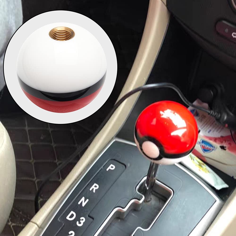 Top10 Racing Pikachu Pokeball Poke Ball Manual Gear Shift Shifter knob