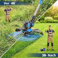Forever Speed Trimmerfäden Rasen Mähfaden Ersatzfaden Rasentrimmer Nylonfaden Motorsense Trimmerschnur 5-kant Durchmesser 2,4 mm x 100 Meter blau – Ansicht 5