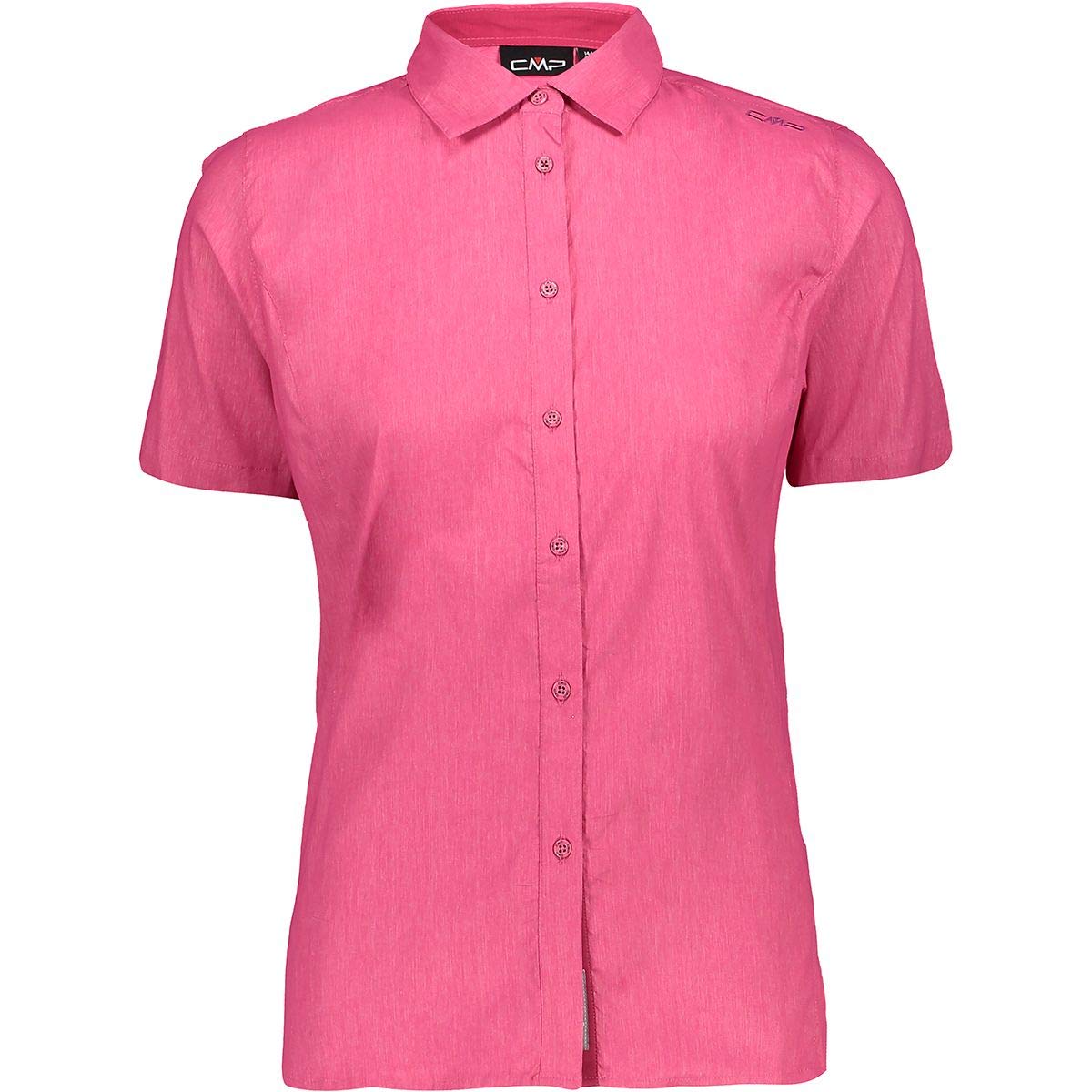 CMP Camicia A Maniche Corte in Stretch Poliestere con Protezione Solare Camicia Donna