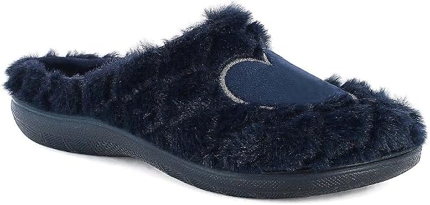 pantofole ecofriends con applicazione a cuore colore tortora