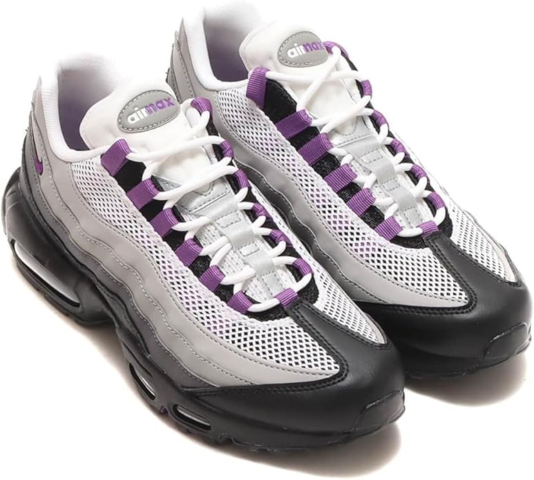 【激レア】Nike Air Max 95 ブラック/グレー/パープル/ティール 激レア】Nike Air Max 95 ブラック/グレー/パープル/ティール