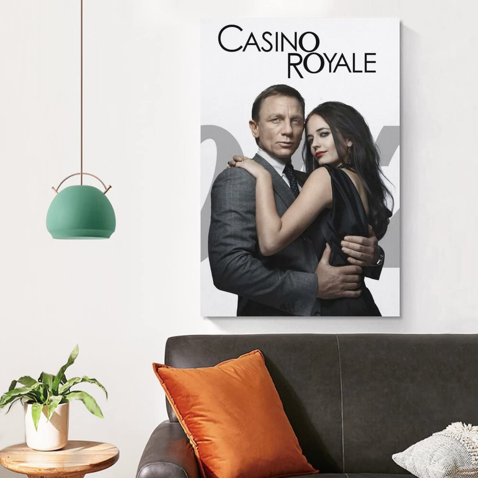 Amazon｜映画ポスター007カジノロワイヤルポスター キャンバスポスター