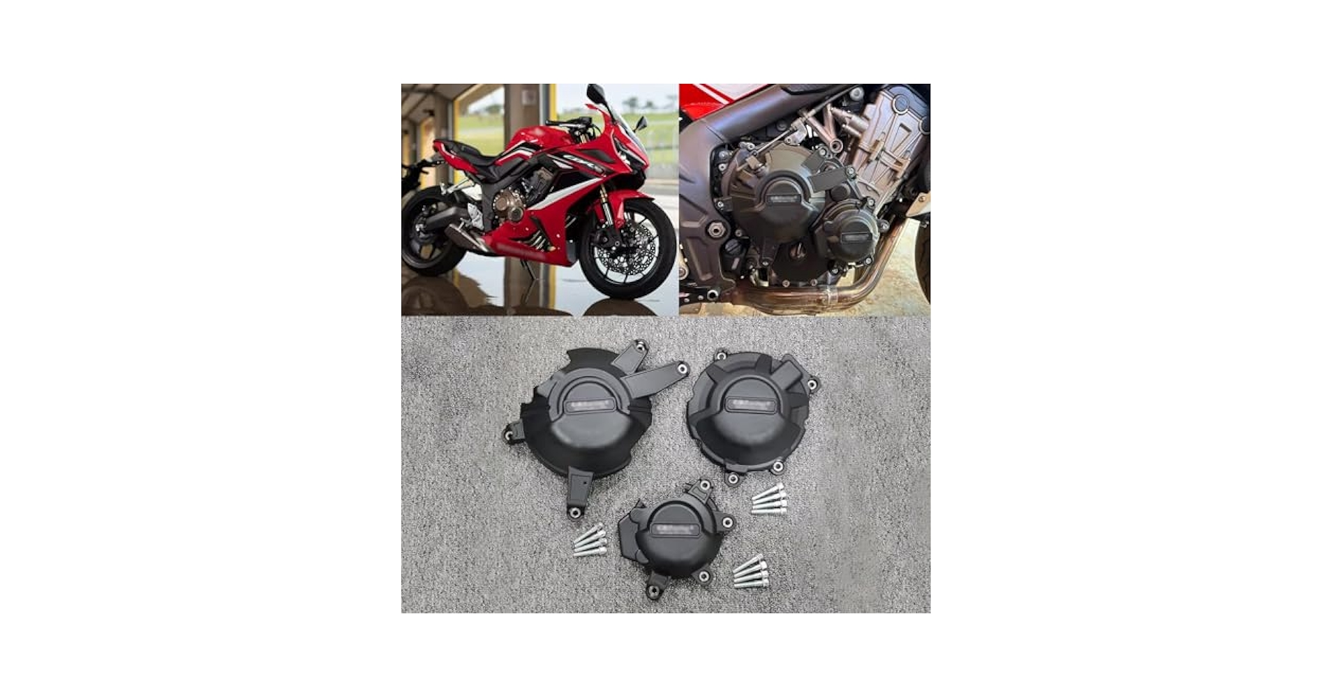 Amazon.com: FOR CB650R CBR650R 2023 Motorcycle Engine Case