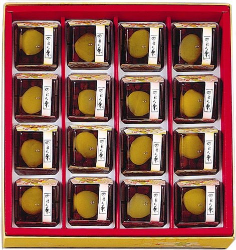 河内駿河屋 のれん栗 16個入り