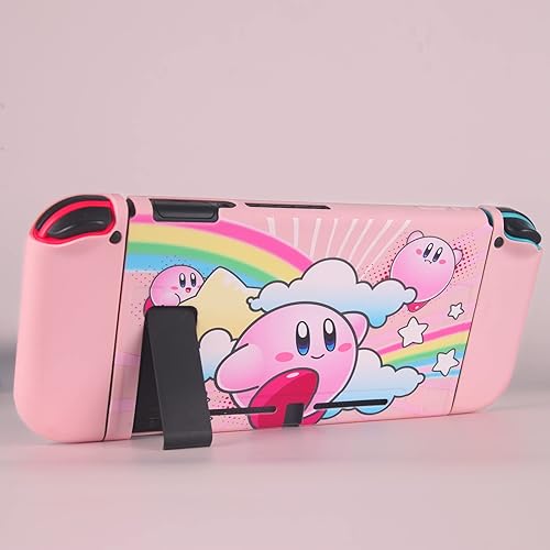 Miniatura 6 de TIKOdirect Protective Case for Nintendo Switch, Soft Full Skin Protective Cover with Pretty Cute Pattern, Silicone Slim Shockproof Back and Grip