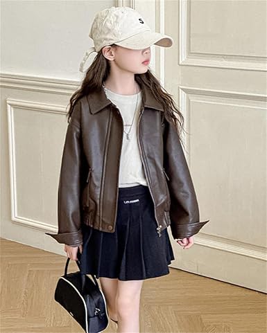L.G.B. キッズ ライダースジャケット【新品未使用】 Amazon | [BLZXIAN] 子供服 レザージャケット 女の子 ライダース