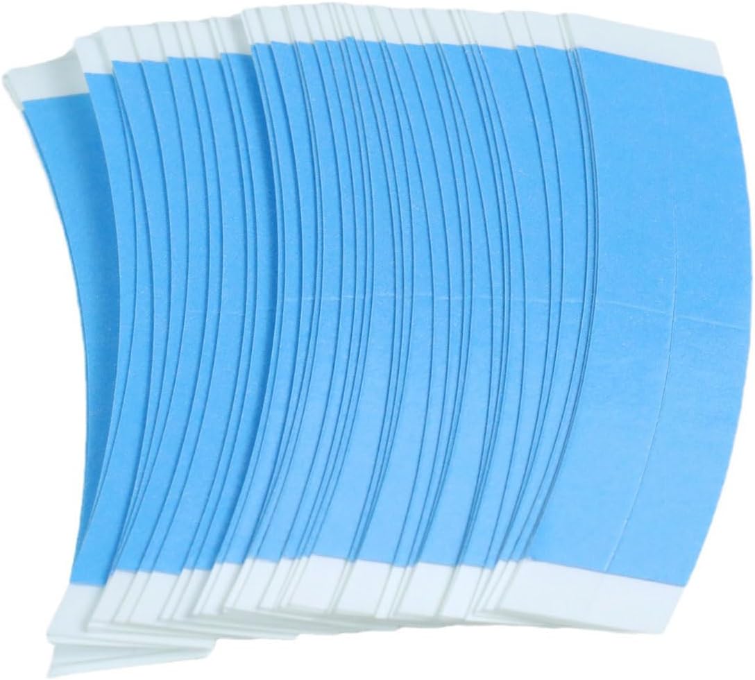 36pcs Wig Tapes, Double Sided Waterproof Lace Wigs Adhesive Tape Strips for Wigs Toupee Hairpiece, Strong Hold Wig Tape for Men Hair Replacement