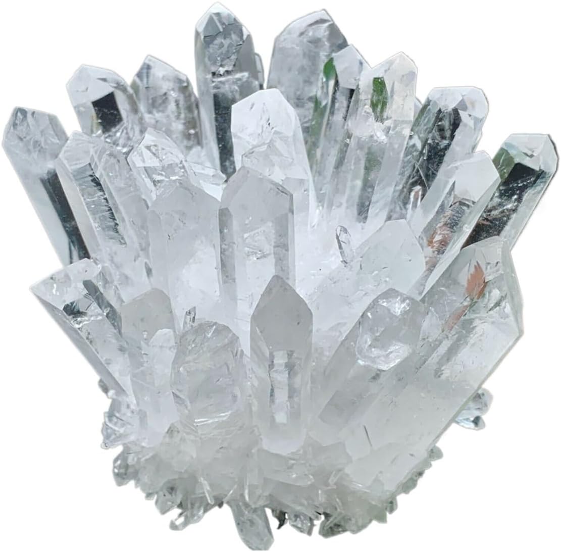 1pcs 350-400g White Quartz Crystal Cluster