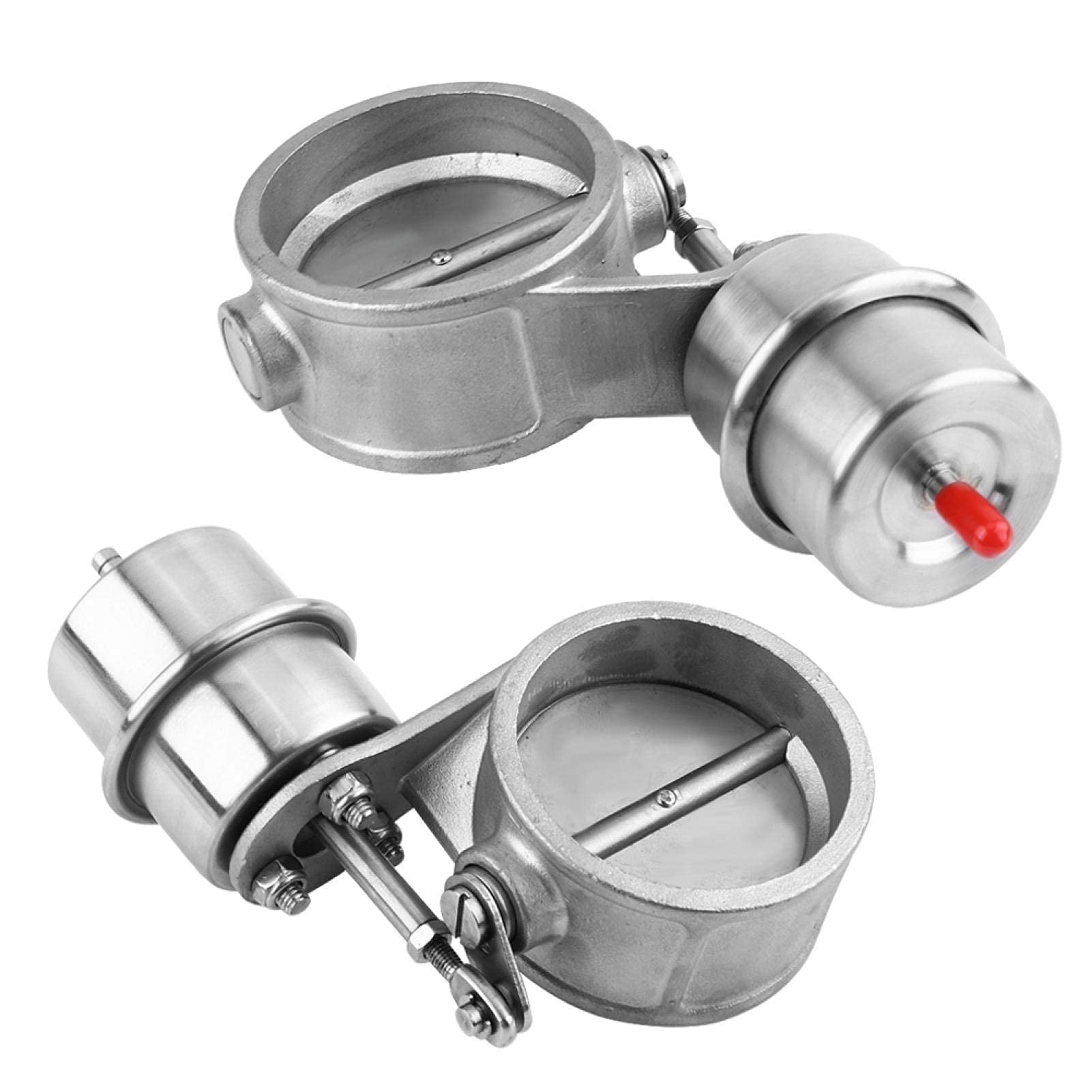Zawór Sterujący Układu Wydechowego, Uniwersalny Zawór Sterujący Układu Wydechowego Samochodu 2.5 "pasuje do Akcesoriów Samochodowych o średnicy 63 Mm D Pipe(Zwykle zamknięte)