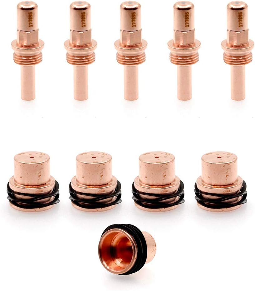 177895 Electrode 177896 Tip Nozzle for Miller ICE-80C/CM Plasma Cutting Torch 10pcs