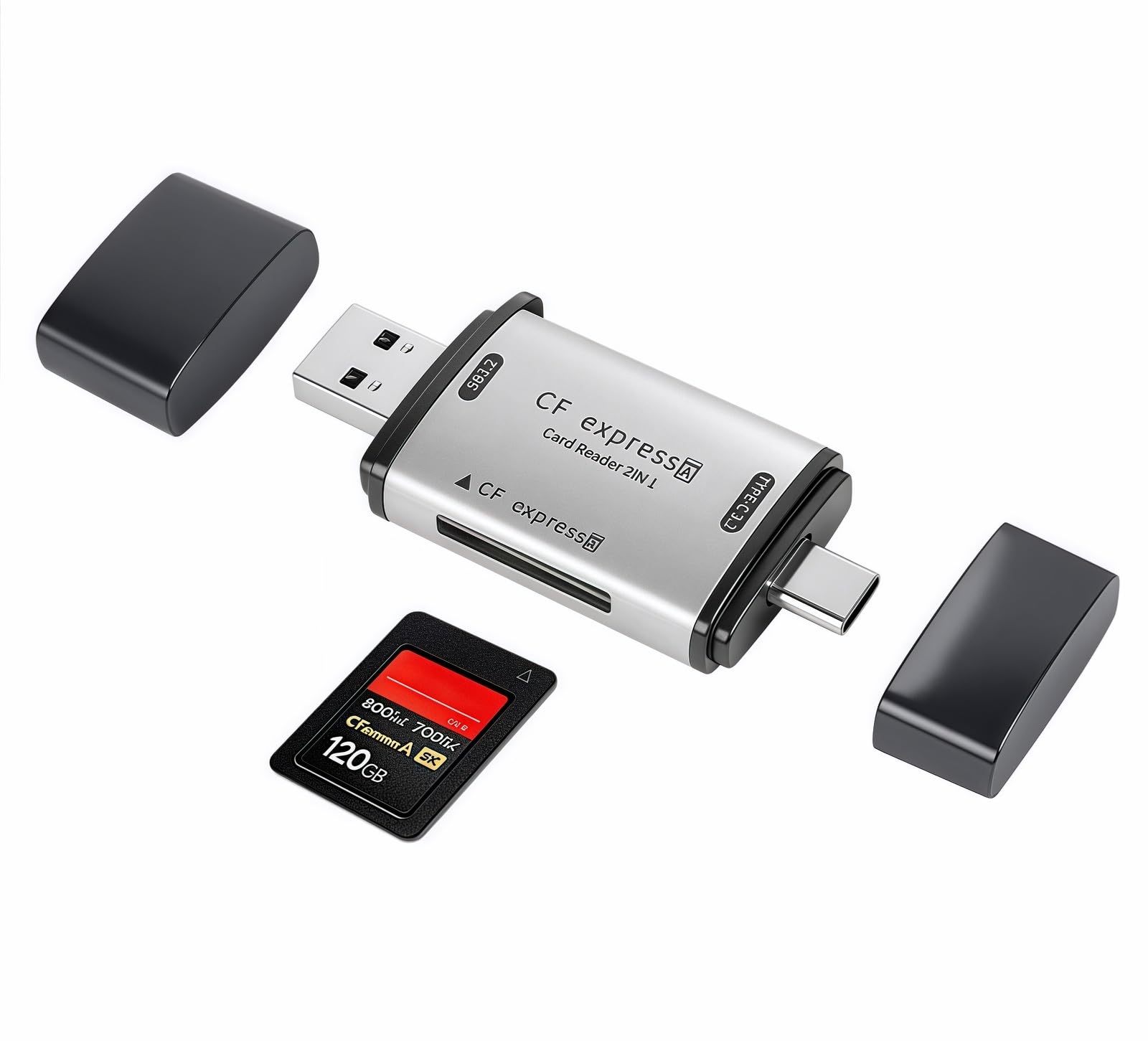 Amazon.co.jp: cfexpress type aカードリーダー、カードリーダーusb