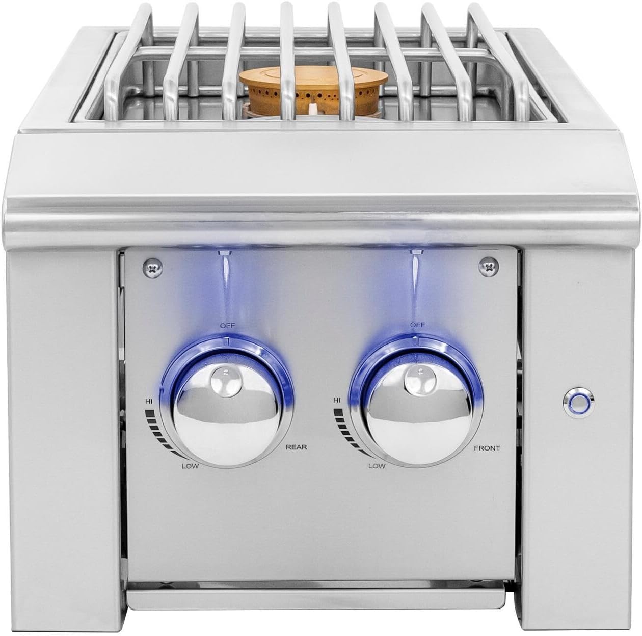 Summerset Alturi Built-in Natural Gas Double Side Burner - Alt-2b-ng