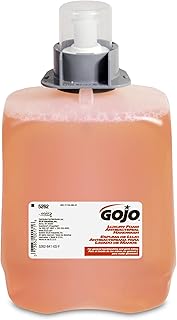 GojoÂ® FMX-20 Dispenser Antibacterial Handwash Refill - Fresh Fruit Scent - 67.6 fl oz (2 L) - Bacteria Remover, Kill Germs - Hand - Amber - Triclosan-free - 2 / Carton