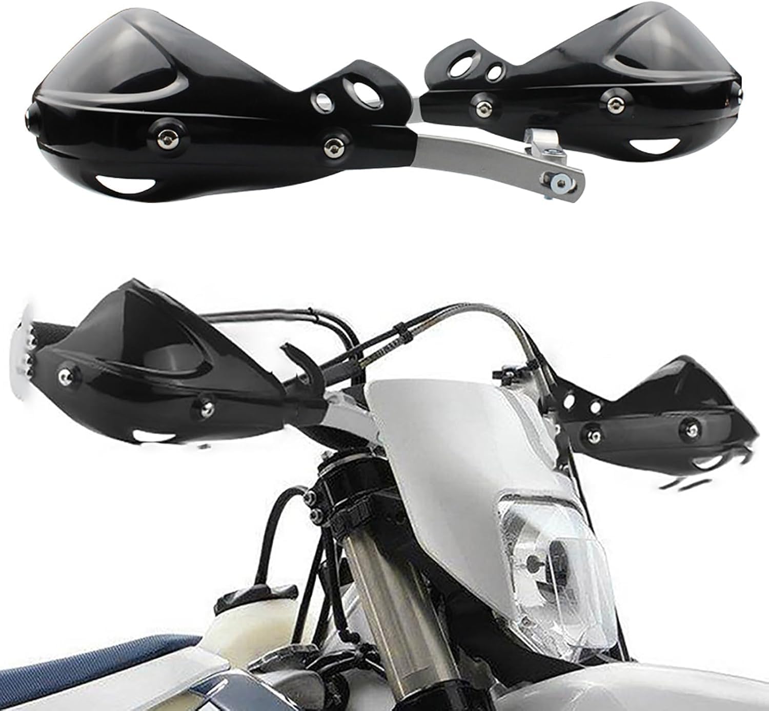 Amazon.com: 1 Pair Motorcycle Handguards for Triumph Street Triple