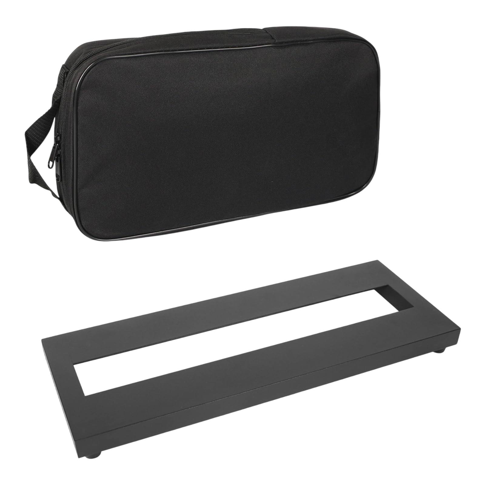 Guitar Effect Pedalboard With Carrying Bag Aluminum Alloy Effect Pedal Plate Portable Large Guitar Pedal Board Enduring