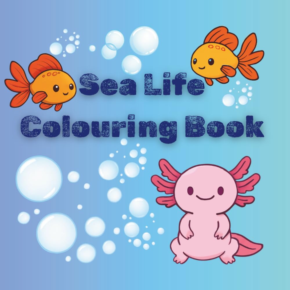 Sea Life Colouring Book