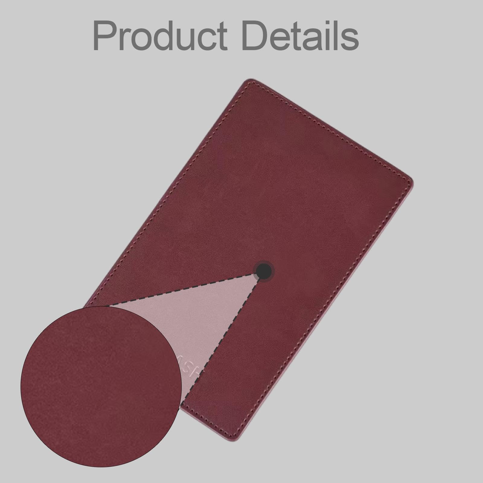 Cuscinetto per innesto extension ciglia: efficiente, professionale, durevole, comodo, pratico, portatile. Strumento per extension ciglia, Rosso Scuro