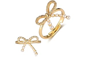 Exquisite Gold Bow Ring: A Symbol of Grace and Elegance