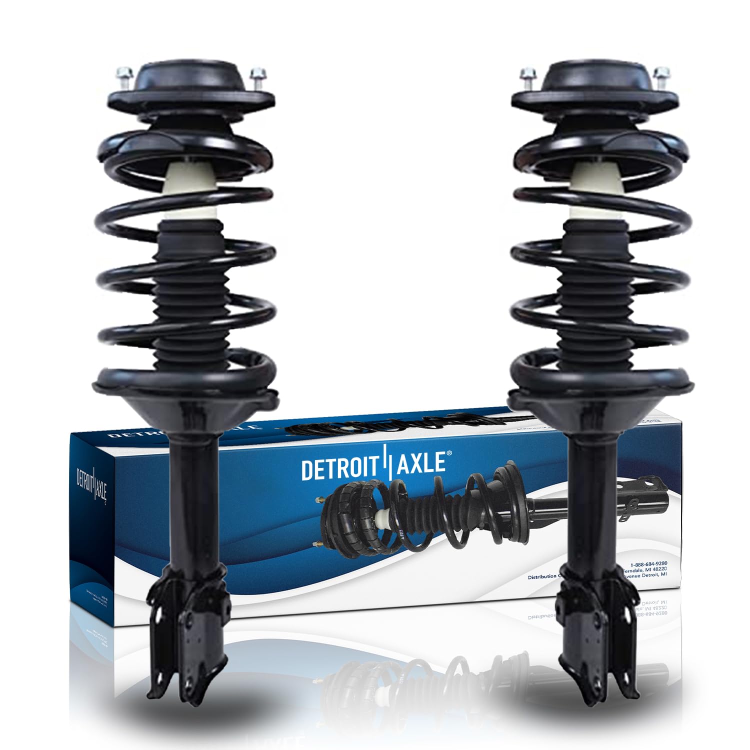 Amazon.com: Detroit Axle - 2pc Front Struts for 1998-2002 Subaru