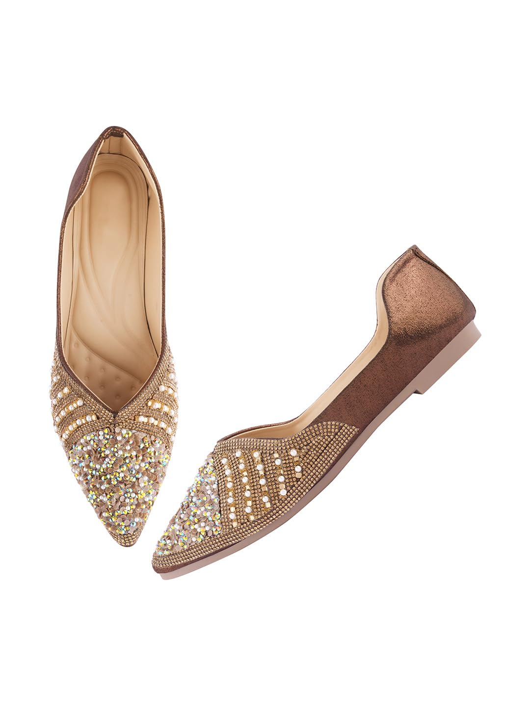 selfiee Alluring Fashion Stylish Casual Comfortable Sole Mojari Ravishing Jutti Attractive Design For Womens & Girls-picture-15