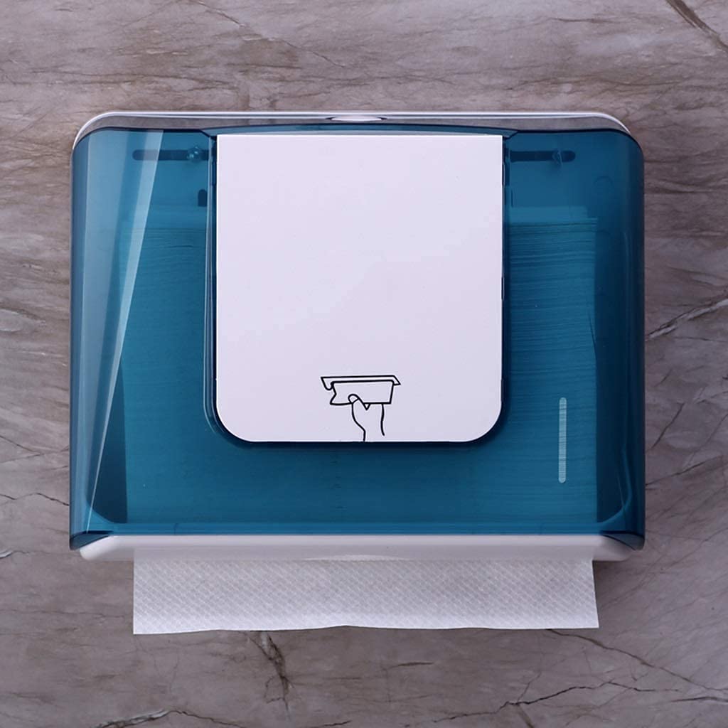 Commerciële handdoekdispenser Wandgemonteerde vergrendeling Handdoekdispenser Eenvoudig te installeren papieren handdoekdispenser