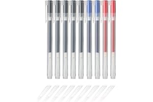MUJI Gel Ink Ballpoint Pens 0.38mm - 9-Pack