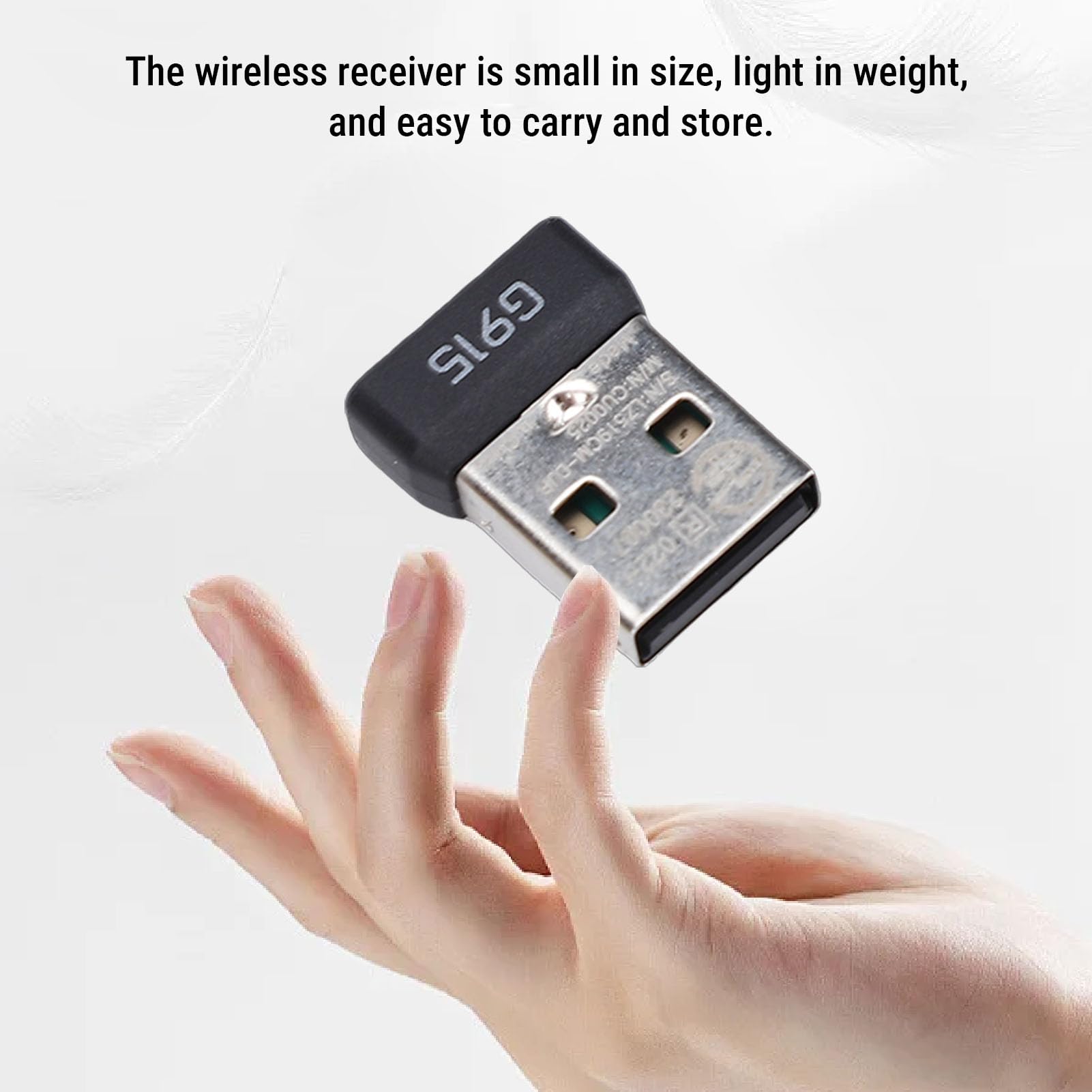 Dongle USB Adaptateur Récepteur pour Clavier Mécanique Sans Fil G913 G915 G913TKL G915TKL