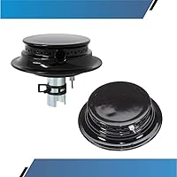Vista 3 de Conjunto de quemador de gas para Whirlpool, Maytag, Magic Chef Sustituye 74003963 12500050 3412D024-09 ((4) Piezas)