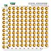Spain National Country Flag 1/2" (0.5") Planner Calendar Scrapbooking Crafting Stickers - Opaque