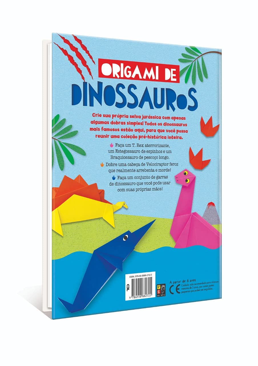 Origami de dinossauros