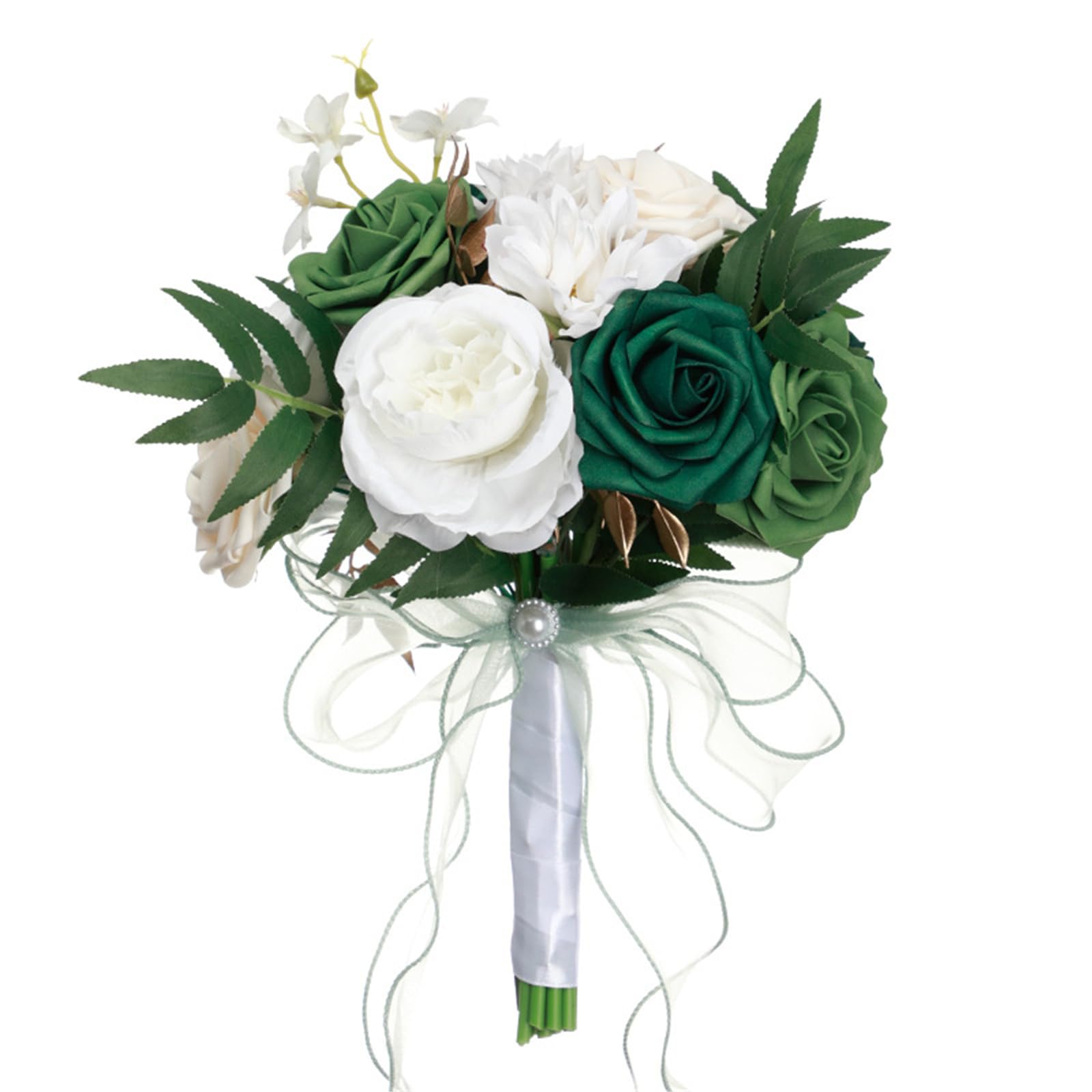 HJRegaFimu Wedding Bouquet For Bride Water Drop Waterfall Bridal Artificial Flowers Bridesmaid Decoration Bouquets