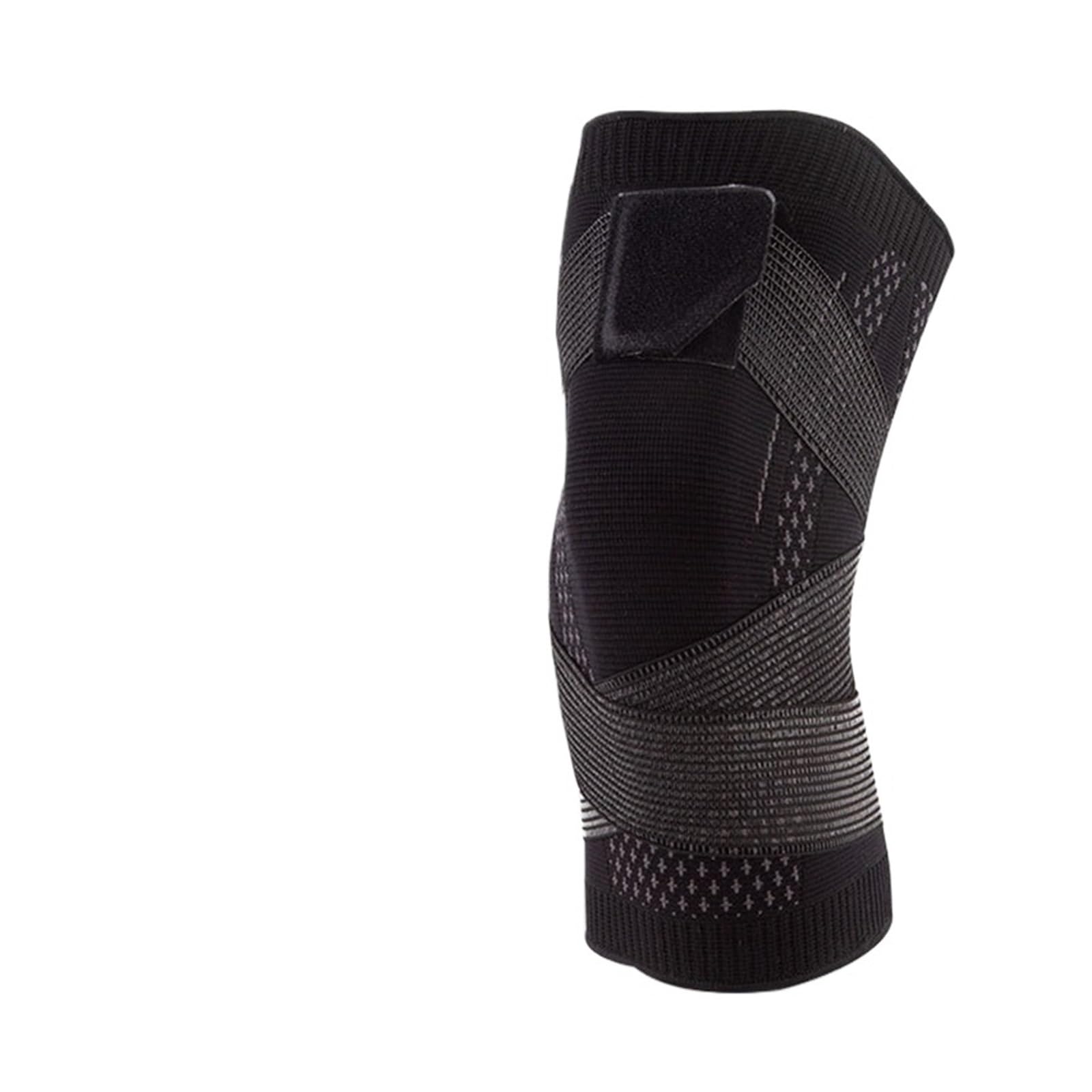 Genouillères de sport antidérapantes, manchons de compression pour hommes et femmes, idéales pour la course, la randonnée et le travail. Supports chauffants et manchons de compression pour hommes