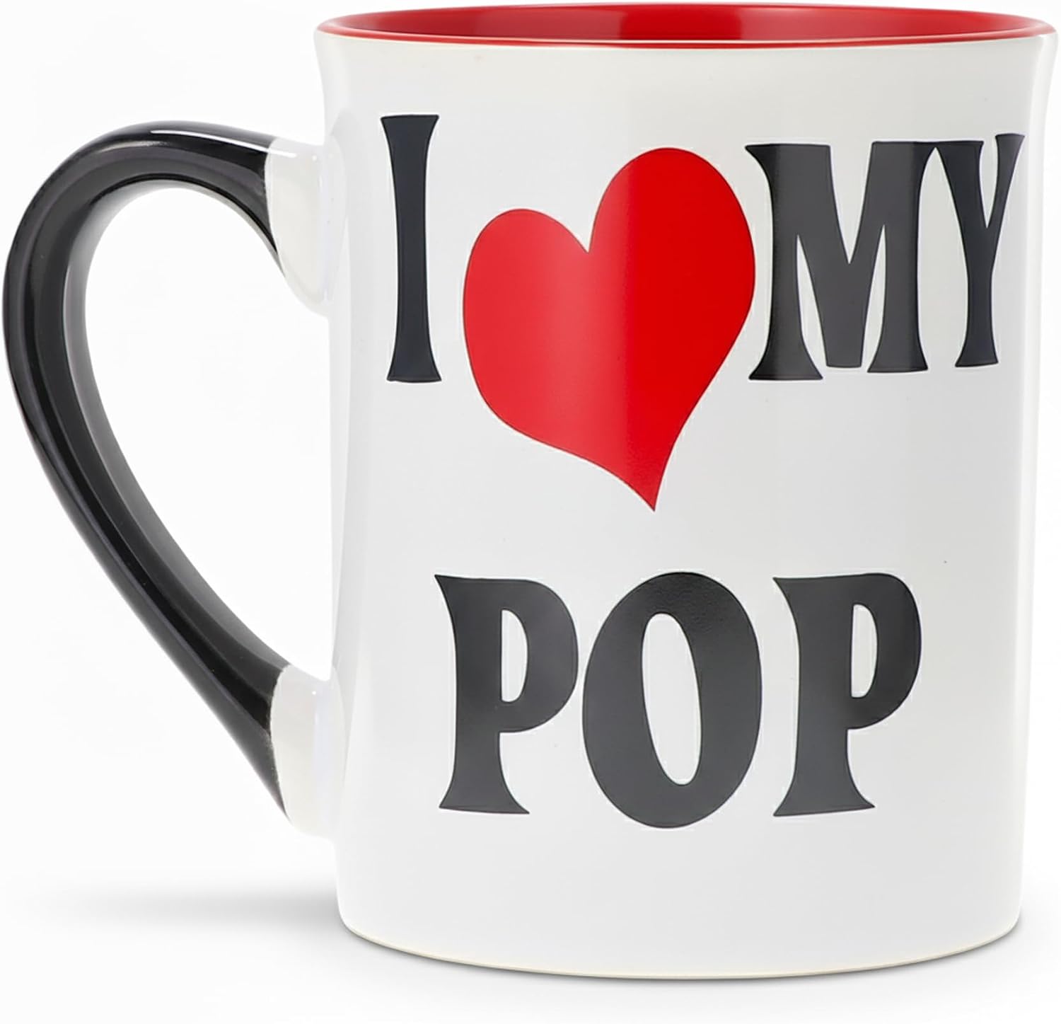 Cottage Creek Coffee Cup | 16oz I Love My Pop Ceramic Coffee Mug | Extra Large Mens Mug for Home Decor, Kitchen & Desk | Fathers Day & Christmas Gifts for Men, Grandpa, Dad, Papaw, Papa