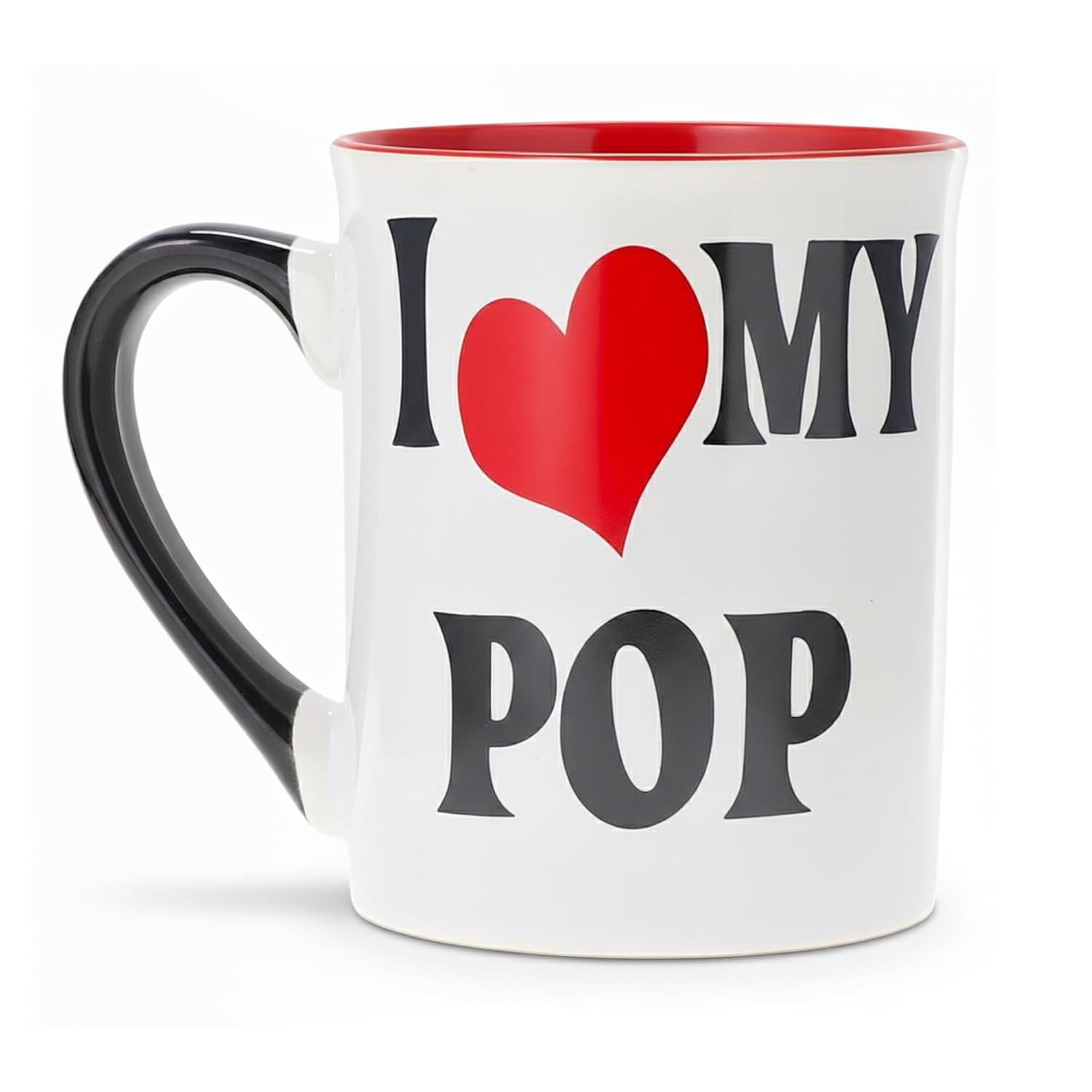 Cottage Creek Coffee Cup 16oz I Love My Pop Ceramic Coffee Mug Extra Large Mens Mug for Home