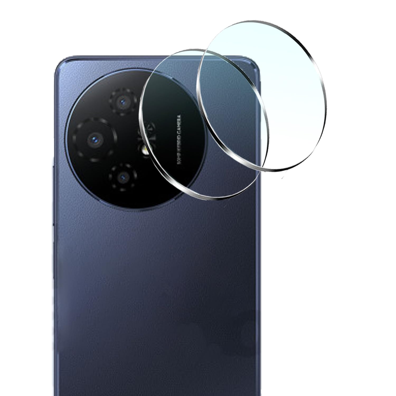 Tuxiwei [2 Pack Compatible With TCL 60 XE Nxtpaper Camera Lens Protector Glass, 9H Hardness HD Clear TCL 60XE Tempered Glass Camera Protector [