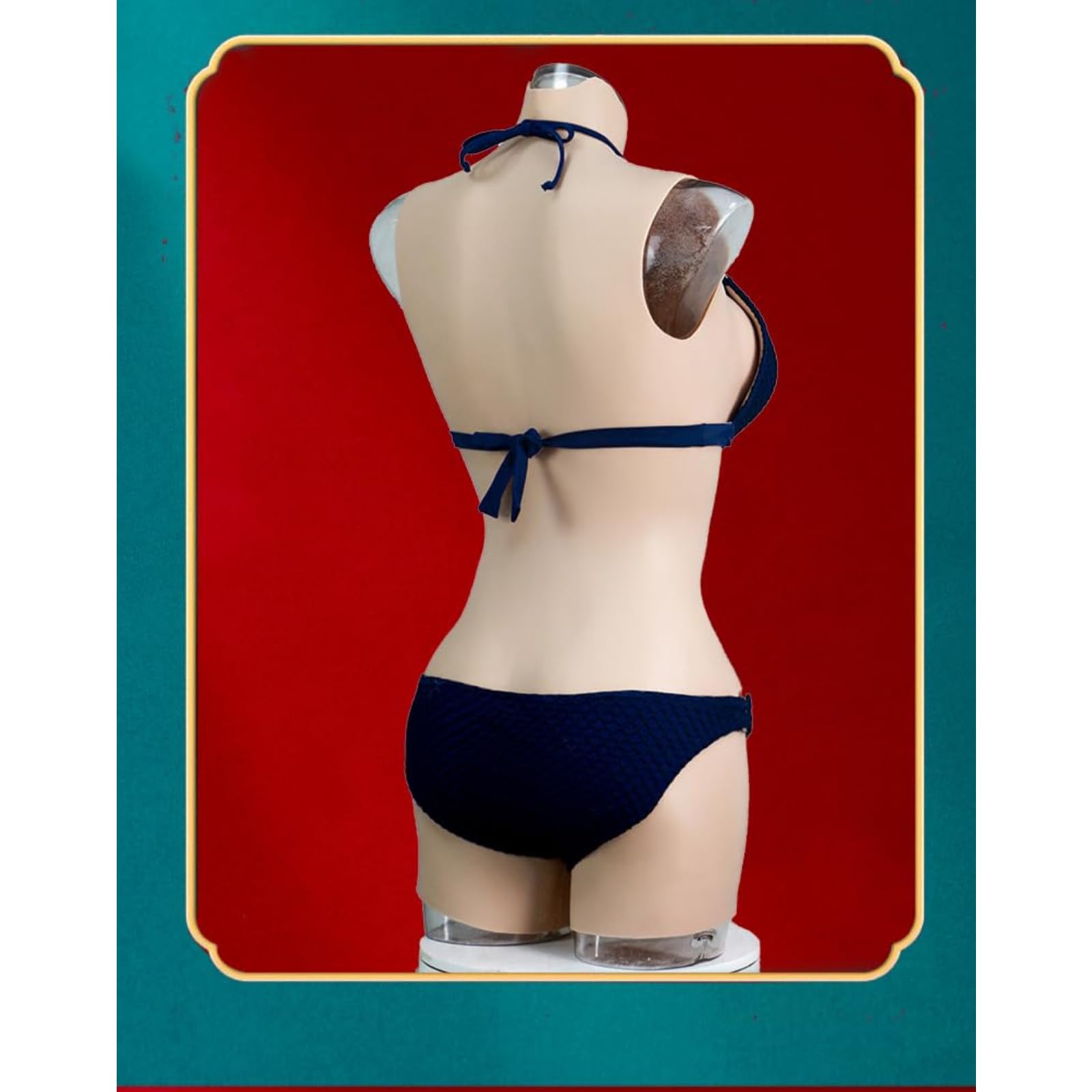Body réaliste en silicone pour homme – Costume de crossdresser MTF une pièce – Faux seins pour cosplay et dragée, silicone de qualité médicale