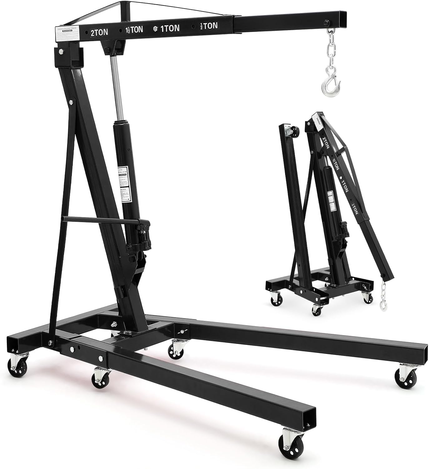 GarveeTech 2 Ton Folding Engine Hoist