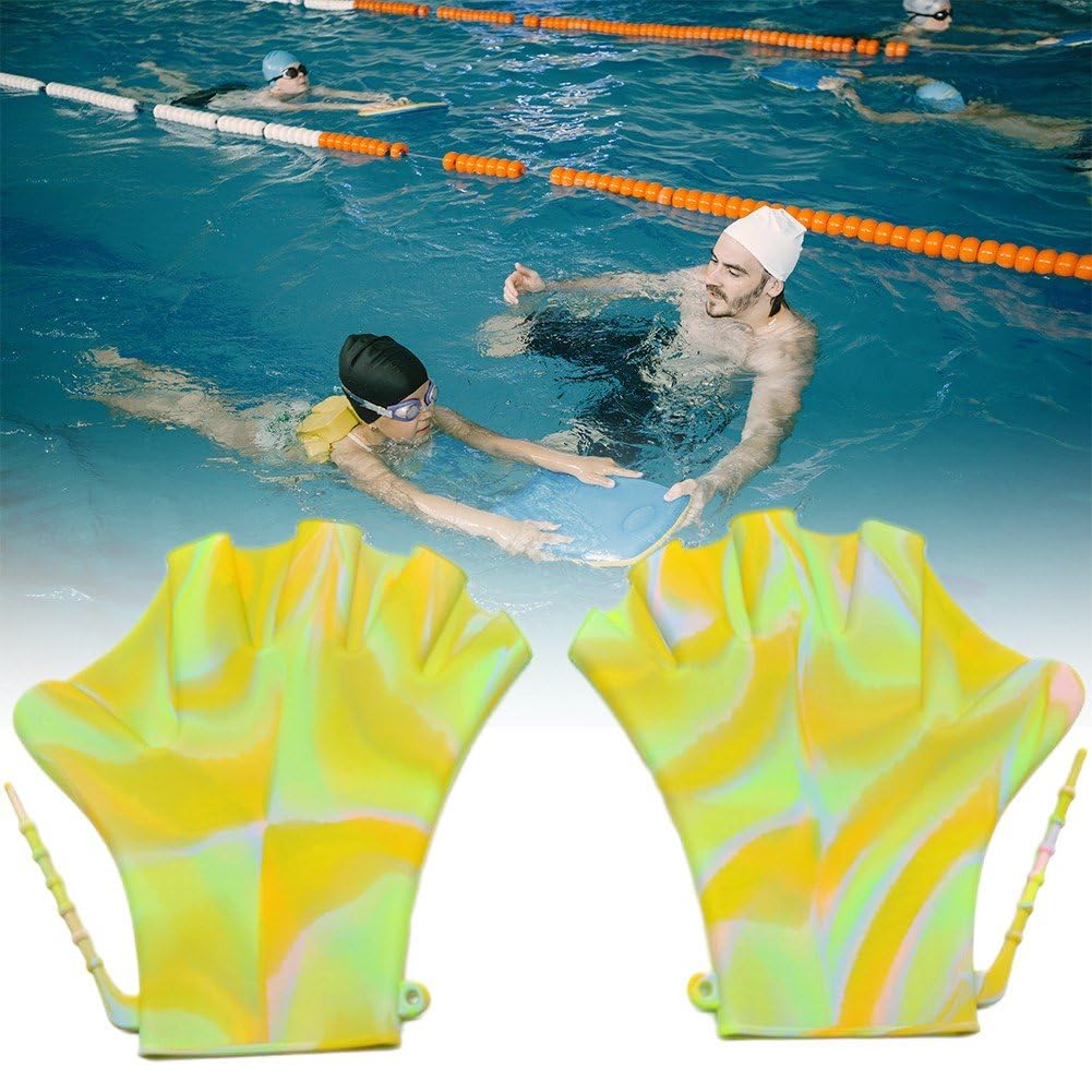 1 Paar Schwimmhandschuhe Für Kinder, Schwimmhäute, Trainingshandschuhe, Surfen, Tauchzubehör Für Kinder, Schnorcheln, Schwimmen