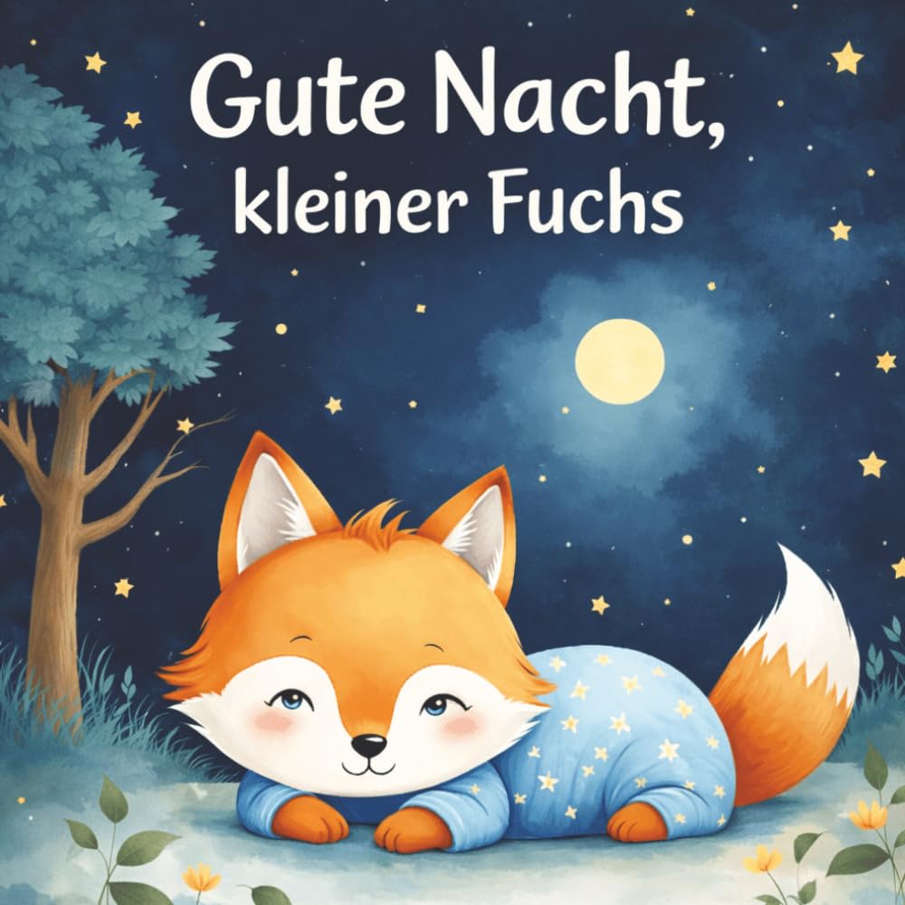 Gute Nacht, kleiner Fuchs: Eine ruhige Einschlafgeschichte für Kinder (5–7 Jahre) (Gute Nacht Geschichten zum Einschlafen für Kinder)
